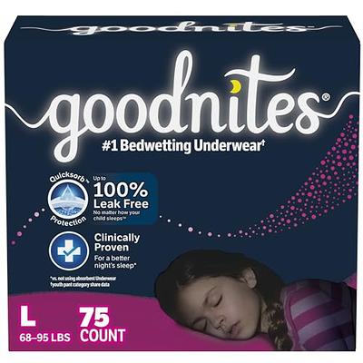 Goodnites Nighttime Bedwetting Underwear, Boys' XS (28-43 lb.), 99 Ct (3  Packs of 33), Packaging May Vary - Yahoo Shopping
