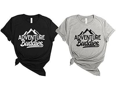 Adventure Buddies, Adventure Shirts, Matching Couples, Matching Honeymoon  Shirts, Vacation Shirt, Road Trip Shirt, Camp Matching Shirts - Yahoo  Shopping