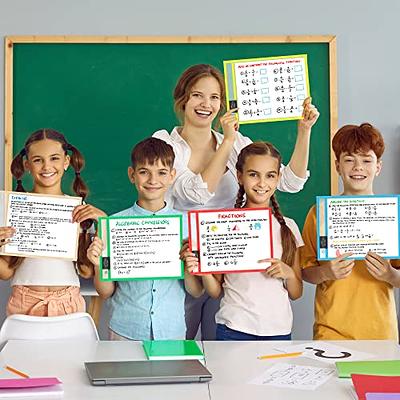 10 Pack 10x13 inch Dry Erase Pockets Reusable Sleeves - Dry Erase Pocket  Sleeves Dry Erase Sleeves Classroom Pack Dry Erase Sheet Protectors Dry  Erase