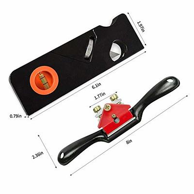 9 Adjustable Plane Spokeshave Woodworking Hand Planer Trimming