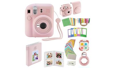 Fujifilm Instax Mini 12 Instant Camera with Case Decoration Mint Green -  Yahoo Shopping