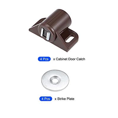 METALLIXITY Magnetic Latches Catch (1.38 x 0.87) 4Pcs, Plastic Cabinet Magnet  Latch - for Cabinet Door Drawer, Home Decoration, Brown - Yahoo Shopping