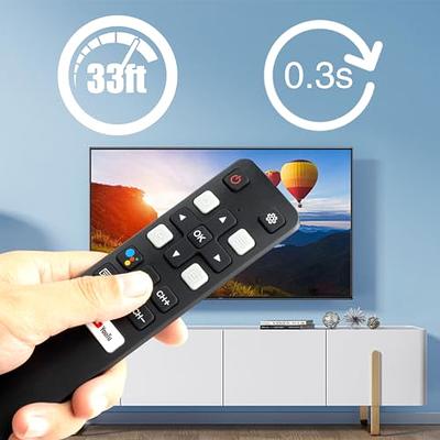 Replacement Remote Control Compatible with Hisense Smart Google TV 65A6H  75A6H 50U6H 55U6H 65U6H 75U6H 65U8H 75U8H and More