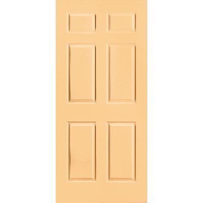 Masonite Traditional 32-in x 80-in 6-panel Solid Core Molded Composite Slab  Door in the Slab Doors department at