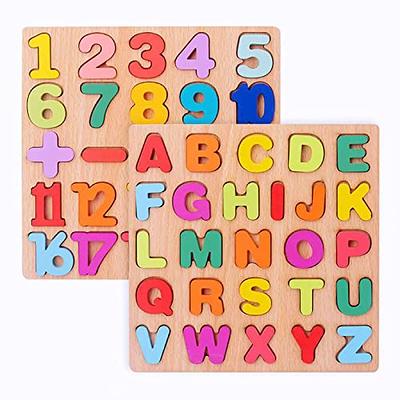 Coogam Magnetic Alphabet Numbers Fishing Game, Wooden ABC Letter Numbers  Color Matching Puzzle Fine Motor Montessori Educational Toy for Preschool 3  4 5 Year Old Toddlers - Yahoo Shopping