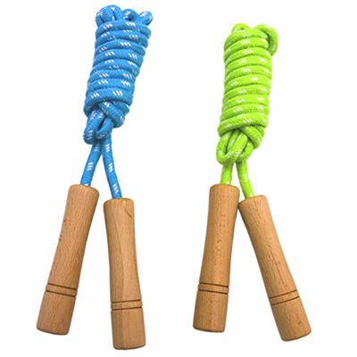  12 Pcs Jump Rope for Kids Adjustable Cotton Skipping Rope 7ft Jumping  Rope with Wooden Handle for Children Students Boys Girls Toddler Fitness  Outdoor Exercise Workout Fun Activity, Random Color 