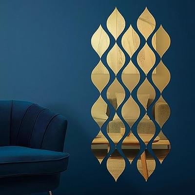 Tear Water Drop Gold Silver Rose Gold Acrylic Craft Mirror for DIY Project–  Hobby Decor Pvt Ltd