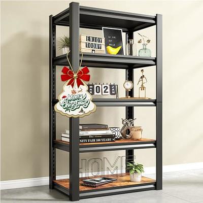 LISSIMO Heavy Duty Storage Shelving with Wheels,3-Tier Metal Garage Shelves  for Storage, Adjustable Shelving Unit for Commercial Warehouse Basement