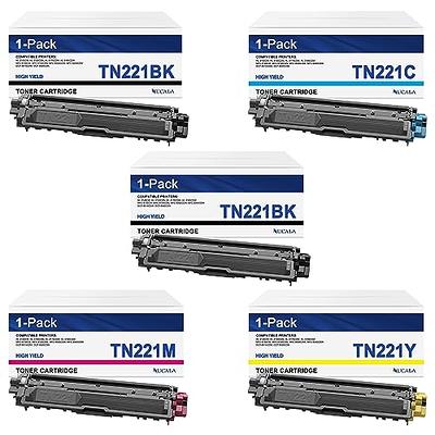 Valuetoner Compatible Toner Cartridge Replacement for Brother TN225 Toner  Cartridges TN 225 TN221 to use with HL-3140CW HL-3170CDW MFC-9330CDW