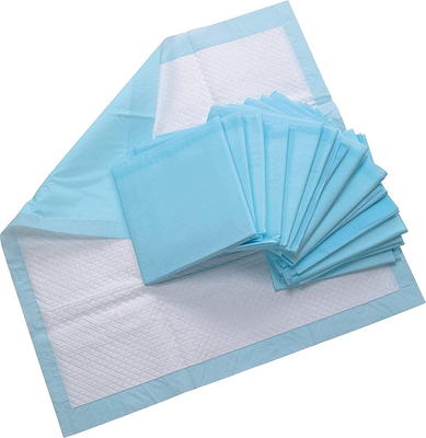 Washable Bed Pads for Incontinence 2 Pack,34'' x 52'', Reusable Waterproof Bed Underpads with Non-Slip Back for Elderly, Kids, Women or Pets, Blue