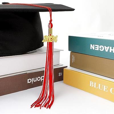 2024 Tassel Graduation 2 Pcs, 24 Tassel Graduation, Red and White