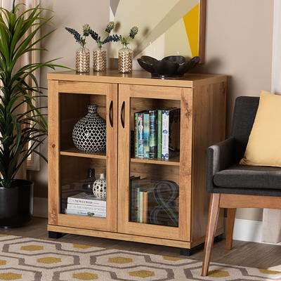 Shop Baxton Studio Abram Modern Farmhouse Industrial Oak Brown