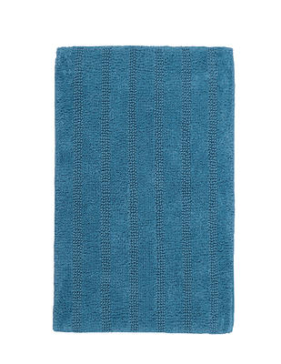 allen + roth 24-in x 40-in Dark Gray Polyester Bath Mat in the