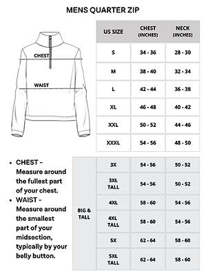 Real Essentials Mens Quarter 1/4 Zip Pullover Men Sweatshirt Long Sleeve  Shirts 1/2 Athletic Fishing Dry Fit Shirt Gym Running Compression Golf Half  Top Workout Sweatshirts, Set 7, XL, Pack of 3 - Yahoo Shopping