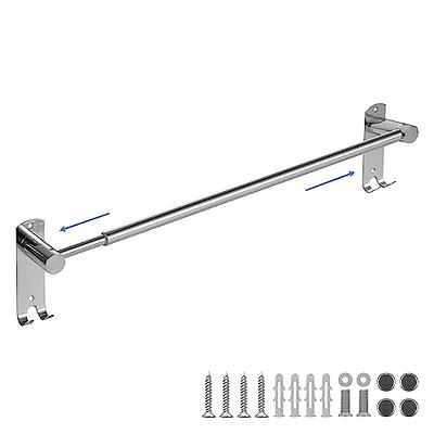 Dyiom Double Towel Bar, 27 In. Towel Bar, Towel Rack for Bathroom Stainless  Steel Towel Holder B09CZJJY1J - The Home Depot