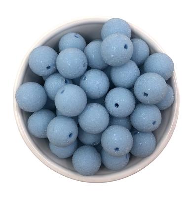 20mm Turquoise Rhinestone Beads, Clear Bubblegum Bead, Chunky Blue Acrylic  Round Bead - Yahoo Shopping