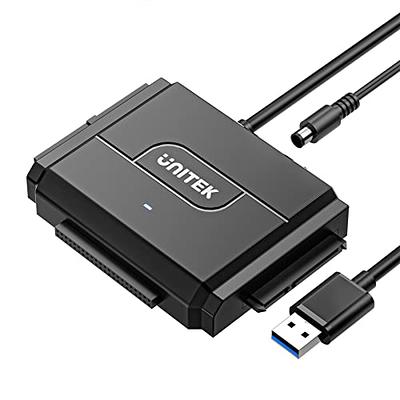 Unitek SATA/IDE to USB 3.0 Adapter, IDE Hard Drive Adapter Kit Recovery  Converter for Universal 2.5/3.5 Inch IDE and SATA External HDD/SSD,  Support 10TB - Yahoo Shopping