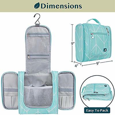 PAVILIA Toiletry Bag Travel Bag for Women Men, Hanging Cosmetic Organizer,  Water Resistant Makeup Bag for Accessories Toiletries, Large Travel  Essentials Kit (Teal Chevron) - Yahoo Shopping