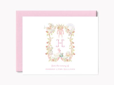 Personalized Mommy From the Mom of Children Kids Flat Notes Notecards  Stationery with Envelopes - Design your own - Choose ONE DESIGN