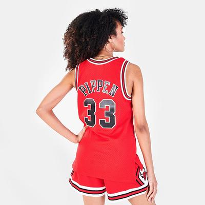 Scottie Pippen Chicago Bulls Mitchell & Ness Big & Tall Hardwood Classics  Swingman Jersey - Black