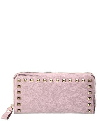 Valentino VSLING Grainy Leather Wallet On Chain - Yahoo Shopping