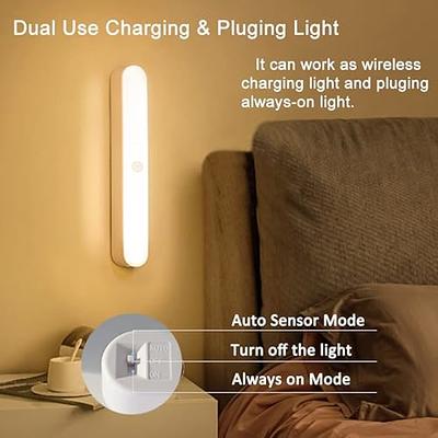 Motion Sensor Light, Cordless Battery-Powered LED Light with 3M Adhesive  Pads and Magnet, Sensor Night Lights for Staircase, Closet, Wardrobe,  Cupboard, Kitchen, Garage 