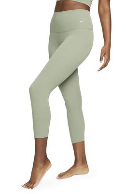 Nike Women's Zenvy Gentle Support High Waist Crop Leggings in Oil  Green/Black at Nordstrom, Size Small Regular - Yahoo Shopping