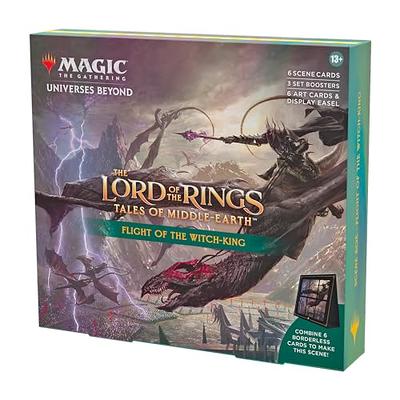  Magic: The Gathering The Lord of The Rings: Tales of  Middle-Earth Bundle - 8 Set Boosters + Accessories : Toys & Games