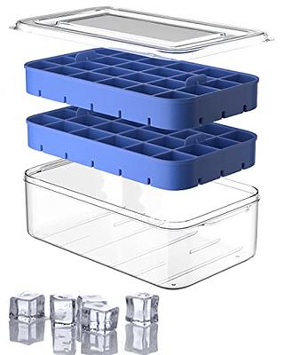 1-Cup Extra Large Freezing Tray with Lid, 2 PACK, Food Freezer Container  Molds for soup,broth,sauce or butter, Ice Cube Trays - makes four great  portions 1cup Cube(2 PACK, Red) - Yahoo Shopping