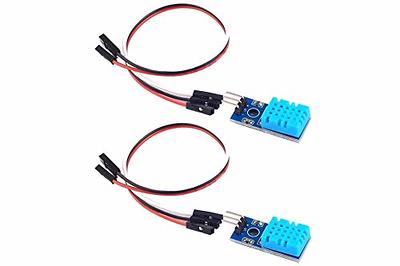 HiLetgo 2pcs DHT22/AM2302 Digital Temperature And Humidity Sensor Module Temperature  Humidity Monitor Sensor Replace SHT11 SHT15 for Arduino Electronic Practice  DIY - Yahoo Shopping