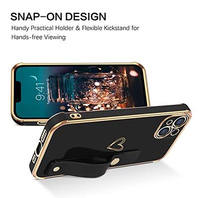 for iPhone 15,15 Pro,15 Plus,15 Pro Max Phone Case, Slim Luxury Gold Plated  Soft Bumper Women Men Girl Protective Phone Case Cover for Apple iPhone 15  6.1 inch,Green/Gold 