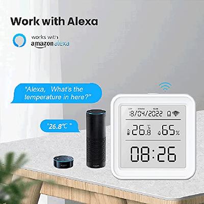 SwitchBot WiFi Hygrometer Thermometer with Hub Mini, IP65 Indoor Outdoor  Thermometer for Home, Humidity/Temperature/Dewpoint/VPD/Absolute Humidity  Sensor with Smart Alerts, Compatible with Alexa - Yahoo Shopping
