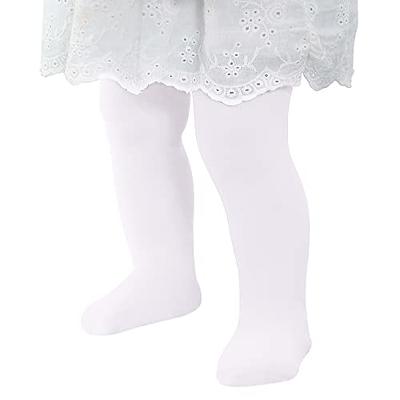 Buy Girls Cropped Leggings Lace Detail - White Online at Best Price |  Mothercare India