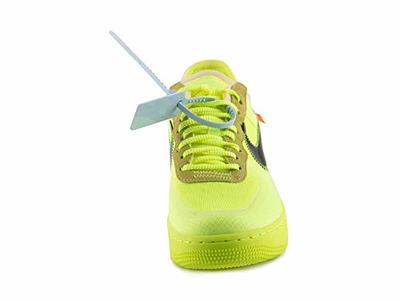 NIKE X OFF-WHITE The 10: Air Force 1 Low 'off-white Volt' Shoes in Yellow