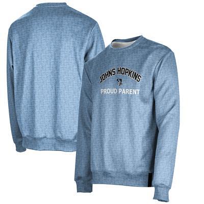 Men's Uscape Apparel Heather Gray Johns Hopkins Blue Jays Premium  Heavyweight Pullover Sweatshirt