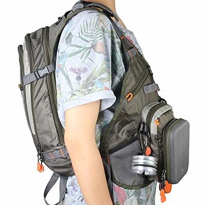 M MAXIMUMCATCH Maxcatch Fly Fishing Chest Bag Lightweight Chest Pack with  Accessories
