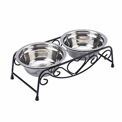 Yosoo Health Gear Raised Dog Bowl for Small Dogs and Cats, Dog Food and  Water Bowls