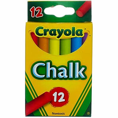 Crayola Washable Sidewalk Chalk in Assorted Colors, 24 Count