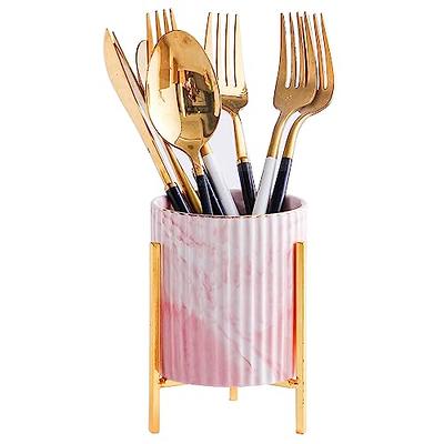 Creative Home Heavy Duty Metal Paper Towel Holder Kitchen Towel Stand for  Kitchen Countertop Dining Table, 4.8 Diam. x 11.8 H, Copper Plated