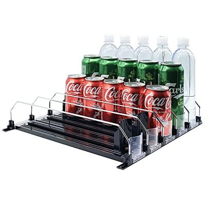 MERICARGO Drink Organizer for Fridge, Self-Pushing Soda Can Organizer for  Refrigerator with Adjustable Pusher Glide, Automatic Drink Dispenser for  Fridge Pantry, 5 Rows - Yahoo Shopping