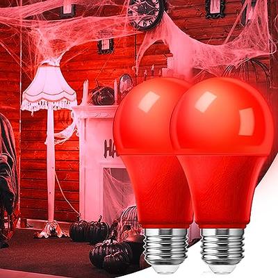 red light bulb room