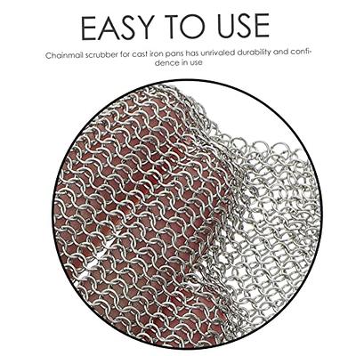 Angoily Wire Mesh Stainless Steel Metal Scraper Skillet Chain Cleaner Table  Wipes Grill Scrubber Scrubbing Pad Scrubber Chain Scrub Wire Skillet Cleaner  BBQ Spatula Cleaning Cloth Sponge - Yahoo Shopping