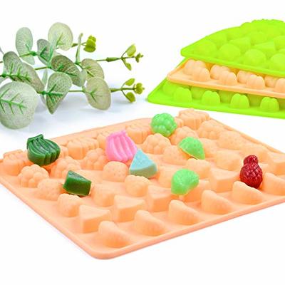 Candy Molds Silicone Gummy Molds - Fruit Silicone Molds Including Mini  Banana, Grape, Strawberry, Pineapple, Watermelon, Orange and Peach  Chocolate Molds BPA Free Nonstick Set of 4 - Yahoo Shopping
