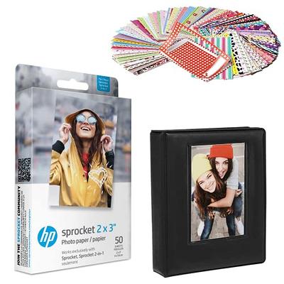 Papier photo adhésif HP ZINK® pour HP Sprocket - 20 feuilles