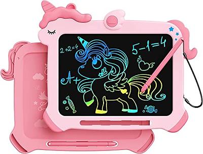 Toys Gifts for Boys Girls: LCD Drawing Board Erasable Writing Doodle Pad  Scribble Tablet Toddler Learning Educational Travel Toy Christmas Birthday