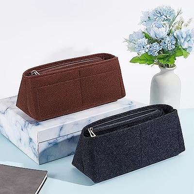 WADORN Purse Insert Organizer, Felt Tote Shaper Pouches Insert