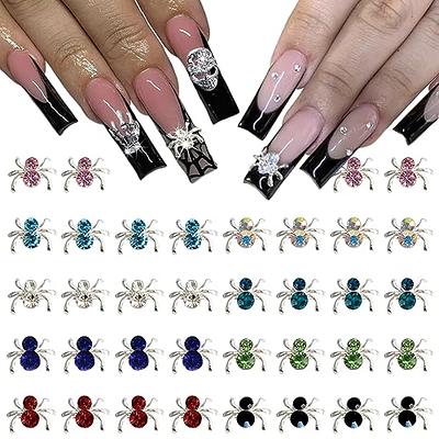 Artdone 10 boxes Nail Rhinestones, Nail Gems Nail Diamonds, Nail