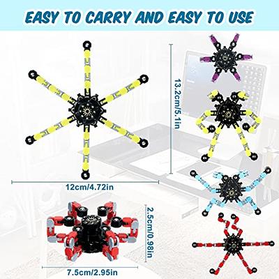 Fidget Spinner Pack,Transformable Fingertip Spinners Fingertip