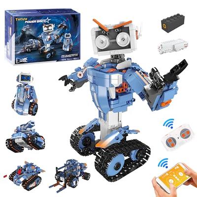 okk robot building toys for boys, stem projects for kids ages 8-12, remote  & app