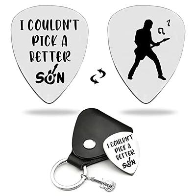 Amazon.com: THRXOBN I Couldn't Pick A Better Dad Guitar Pick Gifts for Men,  Father, Music Lover, Musician Dad, Dad Gifts for Father's Day, Father's Day  Gifts From Daughter, Son, GGP5 : Musical